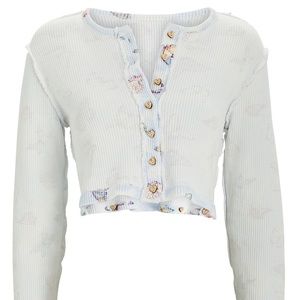 LOVESHACKFANCY GLASGOW CARDIGAN SIZE S